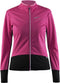Craft Belle Wind Jersey fiets windjack rood (framboos) dames