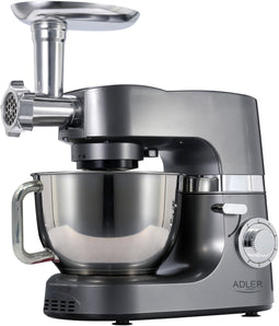 Adler AD 4221 - Planetaire keukenmachine - 2200W 7L roestvrijstalen kom - Staal