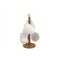 Mok Home ESPRIT Wit Natuurlijk Met reliëf 350 ml