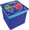 PJ Masks - opvouwbare opberg poef - 30 x 30 x 30 cm - Blauw