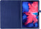Lunso - Stand flip sleepcover hoes - Geschikt voor Lenovo Tab P11 Pro - Donkerblauw