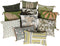 Kussen Home ESPRIT Groen Beige Palmen Boho 45 x 5 x 45 cm