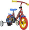 Dino Paw Patrol - Kinderfiets 12 Inch - van 2-4 Jaar - met Zijwieltjes - Jongensfiets Rood