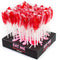 SECRETPLAY - DISPLAY ASSORTIMENT VAGINA LOLLIES AARDBEI 40 STUKS | SNOEP | LOLLIES