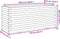 vidaXL - Plantenbak - 110x40x49,5 - cm - geïmpregneerd - grenenhout