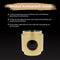 Scentchips® Dome L - Waxbrander - Geurbrander - Amberblokjes Brander - Oliebrander - Wax Melts Brander - Aromabrander - Ook Geschikt Voor Essentiële Oliën - Geurolie - Waxmelts - Goud
