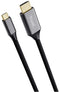 Trust 25630 - USB-C naar HDMI-kabel - 2 m - Full HD 1080p / Ultra HD 4K - Zilver Zwart