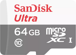SanDisk Ultra - microSDXC UHS-I - 64GB - Klasse 10