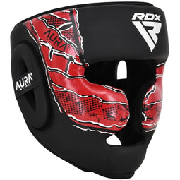RDX Aura F17 - Hoofdbeschermer - Slim profiel - Zwart met Rood - M