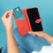 iMoshion Hoesje Geschikt voor Samsung Galaxy A72 Hoesje Met Pasjeshouder - iMoshion Mandala Bookcase - Rood