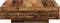 vidaXL - Salontafel - Oud - Hout - 100x100x31 - cm - Gemaakt - van - Hout