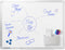 Whiteboard 45x60cm Magnetisch Lega Universal+