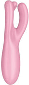 Satisfyer, vibrator, oplegvibrator, 'Treesome 4', 14 cm, met app, 3 motoren, voor stimulatie van clitoris en schaamlippen