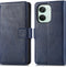 imoshion Hoesje Geschikt voor OnePlus Nord 3 Hoesje Met Pasjeshouder - imoshion Luxe Bookcase - Donkerblauw