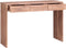 vidaXL - Wandtafel - 110x35x75 - cm - massief - teakhout
