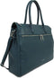 Gigi Fratelli Dames Leren Laptoptas 16-17 inch Romance Business ROM8007 Teal / Groenblauw