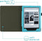 imoshion E-reader Hoesje - Geschikt voor Kobo Aura H2O - Vegan Leather Bookcase - Lichtblauw
