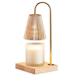 LUFT Kaarsverwarmer - Tafellamp - Dimbare lichtfunctie - Champagnekleur