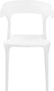 Beliani GUBBIO - Stoel set van 8 - Wit - Kunststof