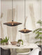 GOOD&MOJO Hanglamp Kalimantan - Bamboe/Zwart - Ø60cm - Modern - Hanglampen Eetkamer, Slaapkamer, Woonkamer