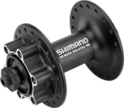 Voornaaf Shimano FH-M525 - 36 gaats 6 bouts remschijfbevestiging - zwart