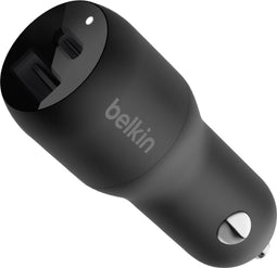 Belkin BoostCharge 37W - Autolader - 2-poorts USB-C PD 3.0 met PPS - Zwart