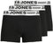 Jack & Jones 3P - Heren Boxershorts - Strakke pasvorm - Zwart (3-pack)