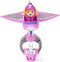 PAW Patrol - Luchtredding - Skye speelfiguur en Hero Claw Jet-vliegtuig met opklapbare klauw, reddingsmand en konijn