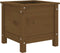 vidaXL - Plantenbak - 40x40x39 - cm - massief - grenenhout - honingbruin