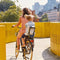 Urban Iki Junior - Fietszitje - Opklapbare rugleuning - Bincho Black/Kurumi Brown