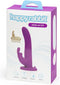 Happy Rabbit - Vibrating Strap-On Harness Set Paars
