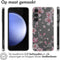 imoshion Hoesje Geschikt voor Samsung Galaxy S23 FE Hoesje Siliconen - imoshion Design hoesje - Meerkleurig / Blossom Watercolor