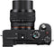 Sony Alpha A7C - Digitale camera - 24,2Mpx full-frame sensor - Zwart