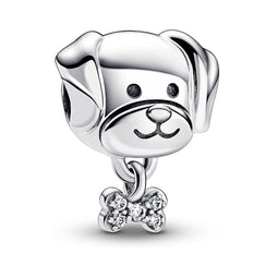 Pandora Bedel Hondje met Botje 792254C01 - Zilver