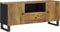 vidaXL - Tv-meubel - 105x33,5x46 - cm - massief - mangohout - en - bewerkt - hout
