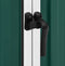 vidaXL - Tuinschuur - 195x198x159 - cm - gegalvaniseerd - staal - grijs