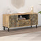 vidaXL - Tv-meubel - 105x33x46cm - massief - mangohout
