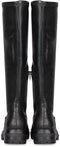 POSH by Poelman Cybele - Hoge stretch laarzen - Snakeprint - Zwart