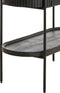 Light & Living Opbergkast Dumosi - Mangohout - 165 x 100cm - Mat Zwart