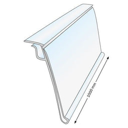Klika - Scannerprofiel etiket 26mm vr glasplaat - 50 stuks