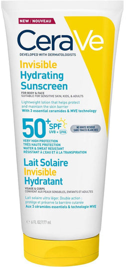 CeraVe Onzichtbare Zonnebrand Stick SPF50+ - Hydraterend - 8g