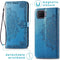 iMoshion Hoesje Geschikt voor Oppo A73 (5G) Hoesje Met Pasjeshouder - iMoshion Mandala Bookcase - Turquoise