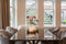 Richmond Eettafel Conrad Faux Emperador Marmer