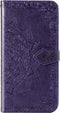 Hoesje Met Pasjeshouder Geschikt voor Samsung Galaxy Note 20 - Mandala Bookcase - Paars