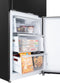 Wisberg WBKVC201AB - Koel-vriescombinatie - 378 liter - Dark Inox