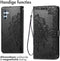 iMoshion Hoesje Geschikt voor Samsung Galaxy A54 (5G) Hoesje Met Pasjeshouder - iMoshion Mandala Bookcase - Zwart
