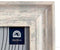 Giftdecor Fotolijstje voor een 20 x 25 cm foto - licht hout/zilver glans - Klassiek - frame 26 x 31 cm - staand/hangend