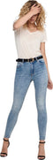 ONLY ONLMILA HW SK ANK DNM BJ13502-1 NOOS - Dames Jeans - Maat W28 X L30 - Denim