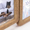 ZEP - Houten multi Fotolijst Ajaccio Bruin voor 6 foto's 10x15 (formaat 47x32,5 cm) - BC849