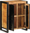 vidaXL - Dressoir - 55x35x70 - cm - massief - ruw - mangohout